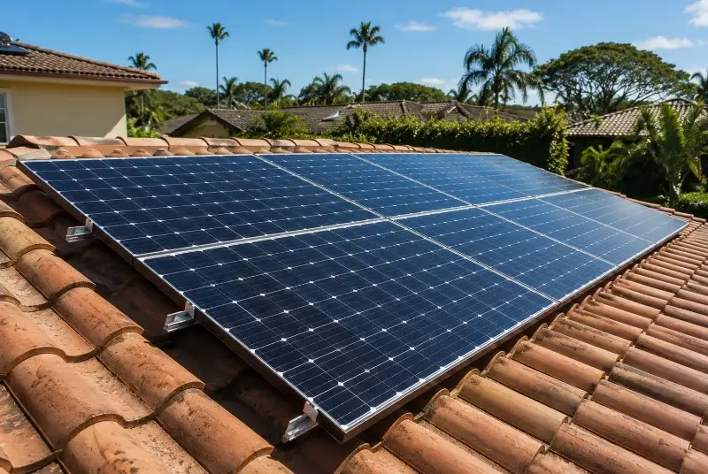 Installation de panneaux solaires à Montferrer